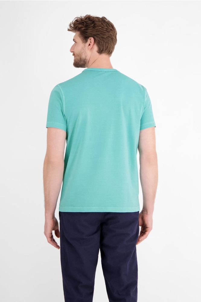 T SHIRT MET BORSTZAK 2543036 456 COASTAL BLUE